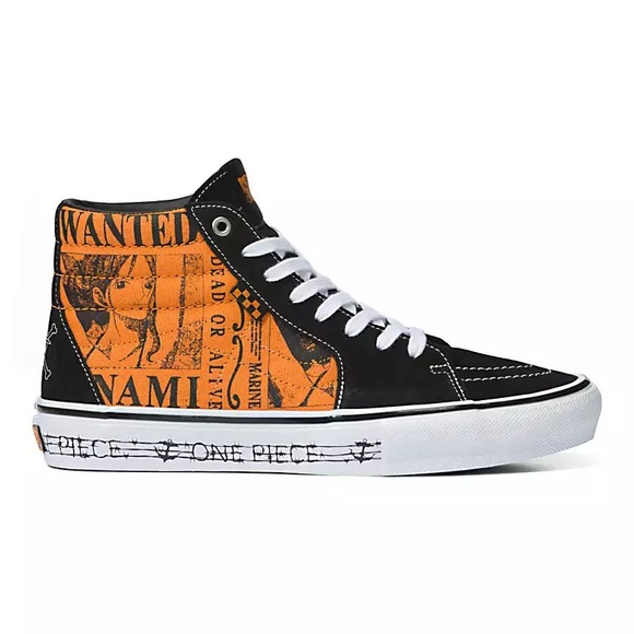 Size 10 - VANS Sk8-Hi Nami Orange - Picture 2 of 10